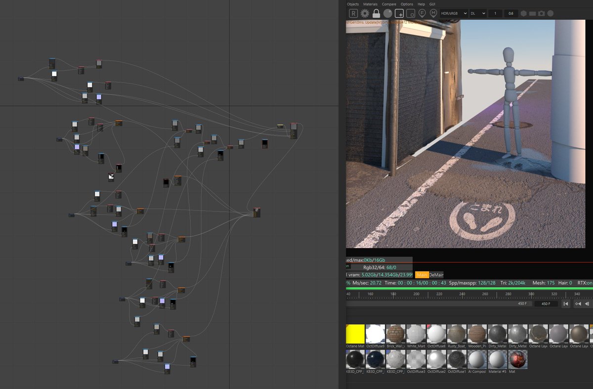 tonylopezmedia's tweet photo. This is what my Road Nodes looks like, just spent one day on this, great, now 1/3 of the ground's done 😅
#3DProblem https://t.co/iI9DUjQHpe