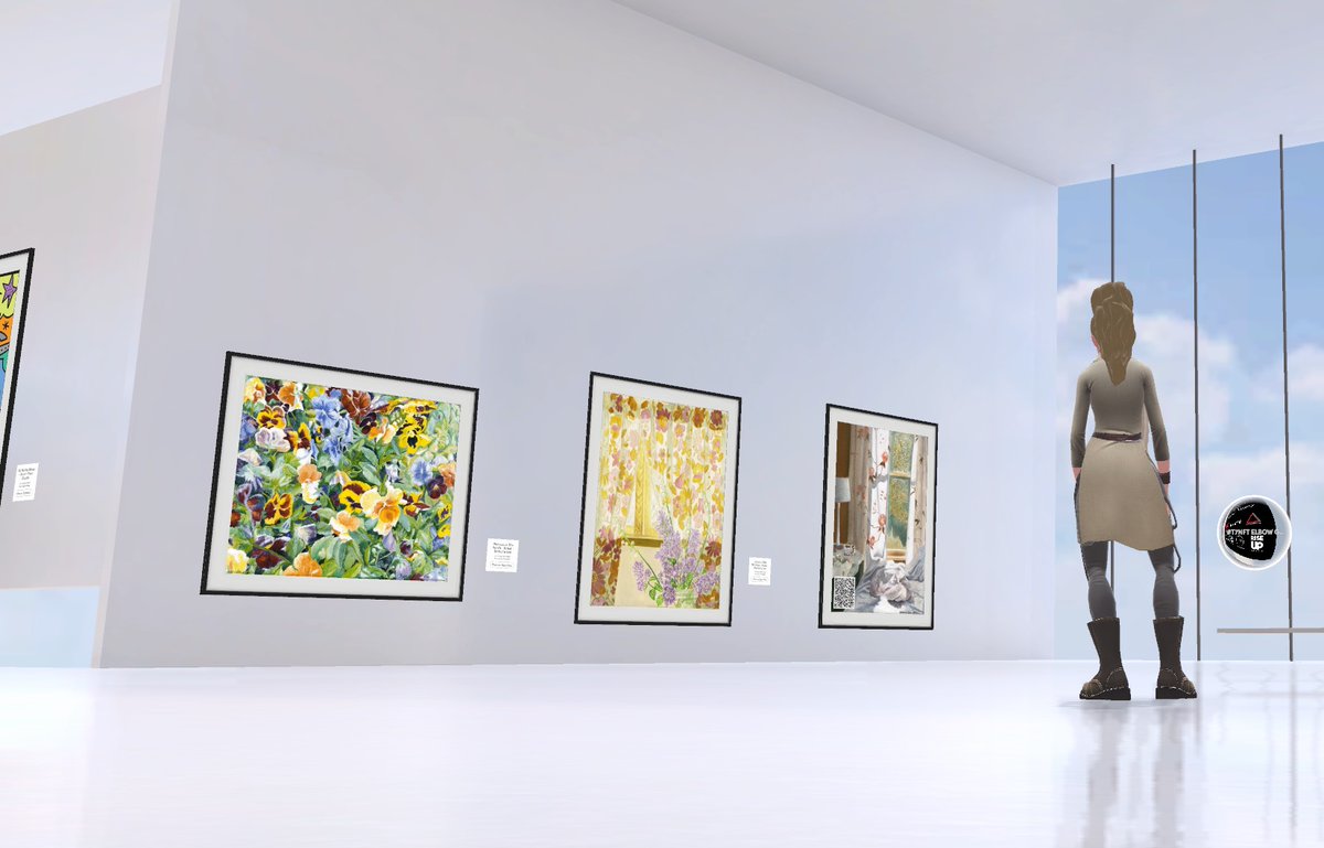 LeaNattalia's tweet photo. Check out May 5th 10 am to 4 pm #PlatformYYC 407 9TH AVE SE in Metaverse Gallery, my #NFTs on display @italgal67 @wopizza @TheoFleury14 @JamieSale @OilsandsAction @yycwhatson @EastVillageYYC #ArtistOnTwitter #NFTComminity #nftcollectors #spring #flowers #inspiration #interiors https://t.co/wGt9PX2pfI