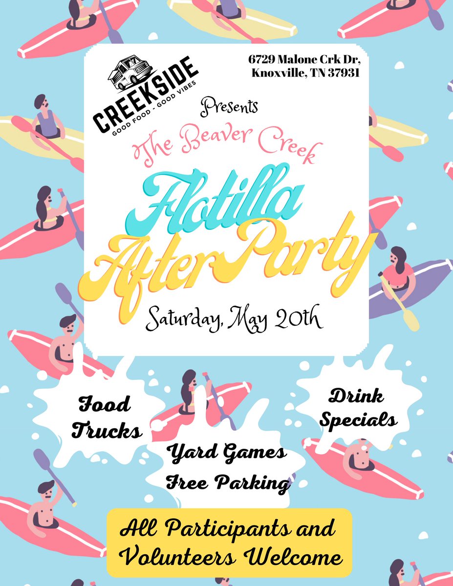 Just added: The official Flotilla After Party! We hope everyone can join us!