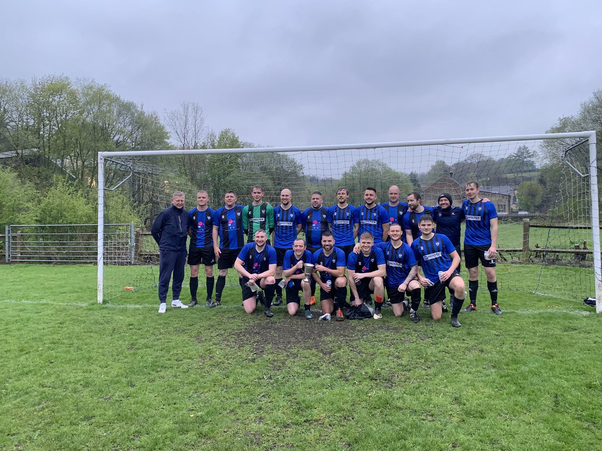 Holmbridge Reserves are this season’s Reserve Division 2 Champions. The team is pictured after receiving their trophy and mementos.