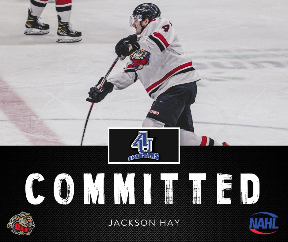 🚨 COMMITMENT ALERT🚨

We would like to congratulate Jackson Hay on his commitment to play NCAA DIII hockey for Aurora University #LetsGoJacks #weareoneAU 

For the full story click here ➡️ jackalopes.org/jackson-hay-co…