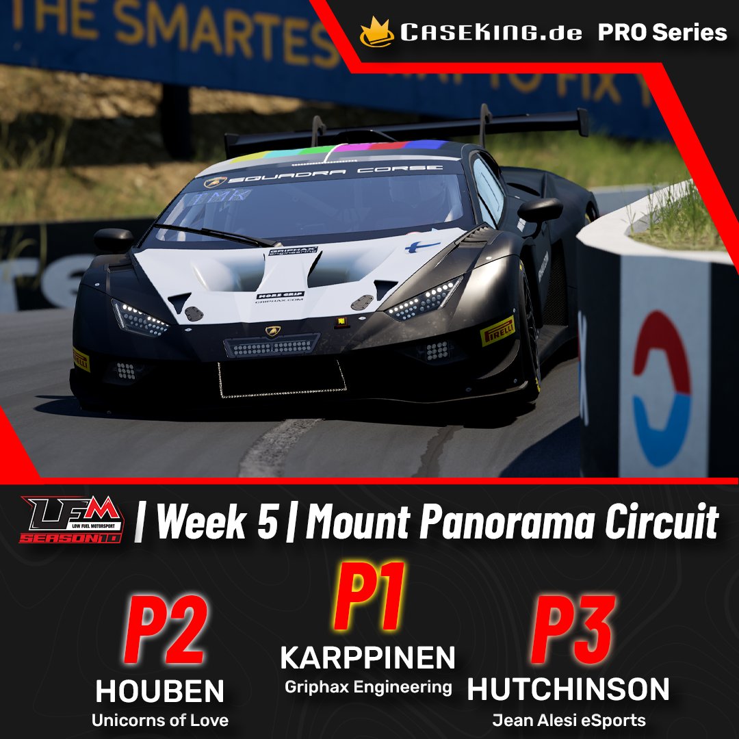 LFMotorsport's tweet photo. What a night for @Temetias in the @Caseking Pro Series! 
P1 in qualifying, P1 in the race and the fastest lap! 

P2 goes to @abgehouben, P3 to Hutchinson.

Congratulations to all who survived the mountain today.

@AC_assettocorsa #beacc https://t.co/KJ3KgTtrmn