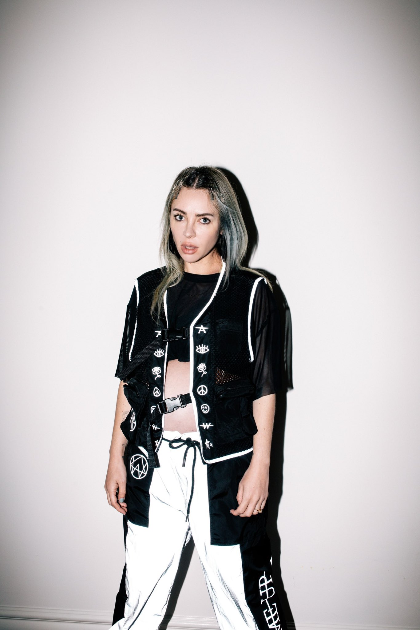 ALISON WONDERLAND on X: So excited to present the Alison Wonderland x iHr  limited edition capsule collection. On sale tomorrow 11am PST. It includes  FMU Reflective vest, reflective joggers, black light leg