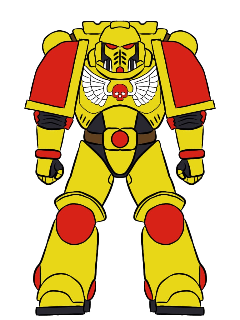 Angry Marines
Qué lástima que no son Canon
#warhammer40k #WarhammerArt #draw #OC