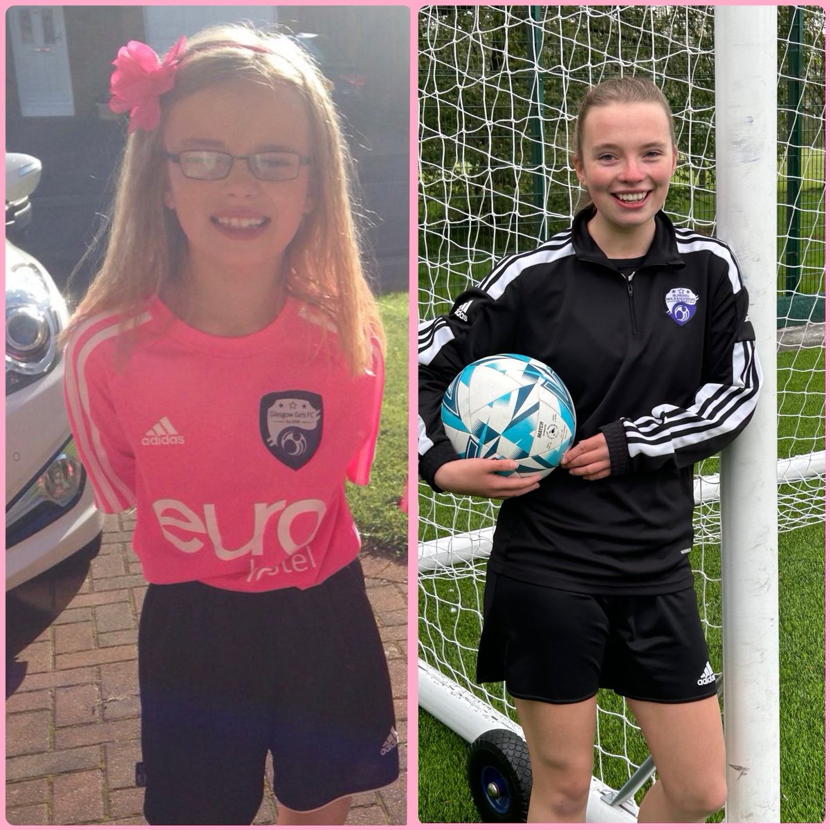 GlasgowGWFC's tweet photo. Last night 15 year old @caitlin_farrel8 scored her 1st senior goal away to Aberdeen in @SWPL -1 Caitlin joined the club just before her 5th birthday in 2013 an inspiration to all our young players 👏🏻👏🏻👏🏻 https://t.co/KQCMFY5gKS