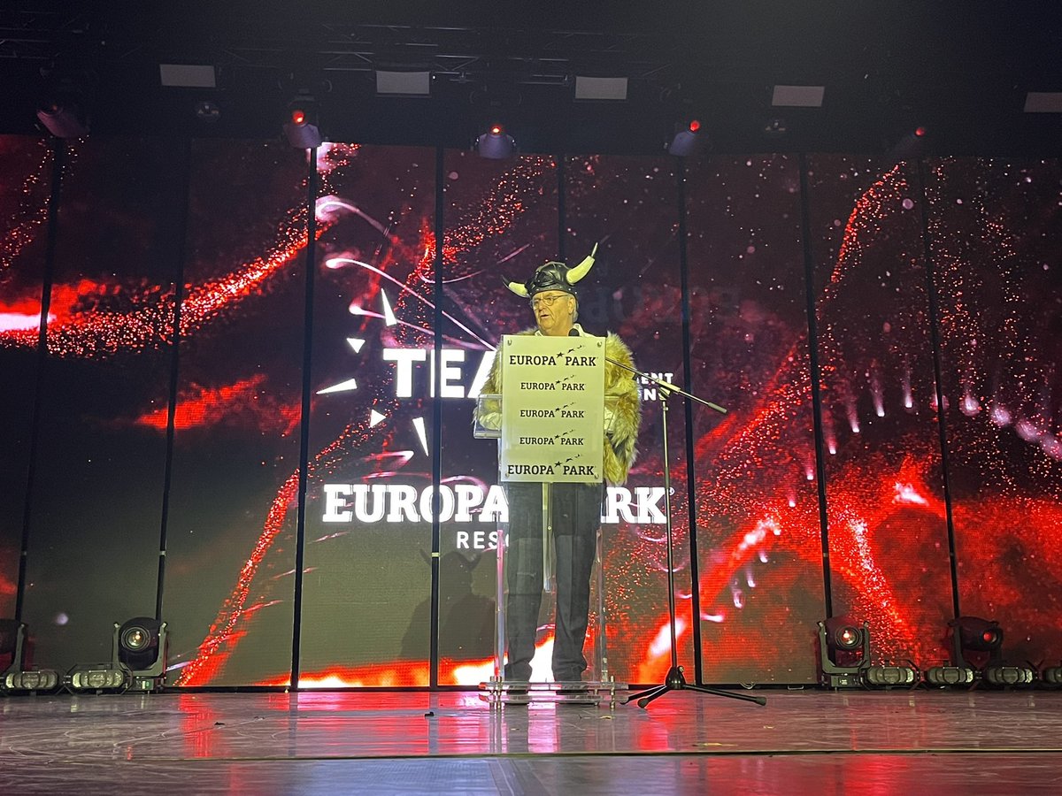 MichaelMack's tweet photo. What an honour for us to welcoming so many creative minds here at Europa-Park this week for #TEASATE! As my father Roland, recently endowed by @TEA_Connect, just said, working in this amazing industry is the best thing that happened in our lives. https://t.co/5Rcv65tztw