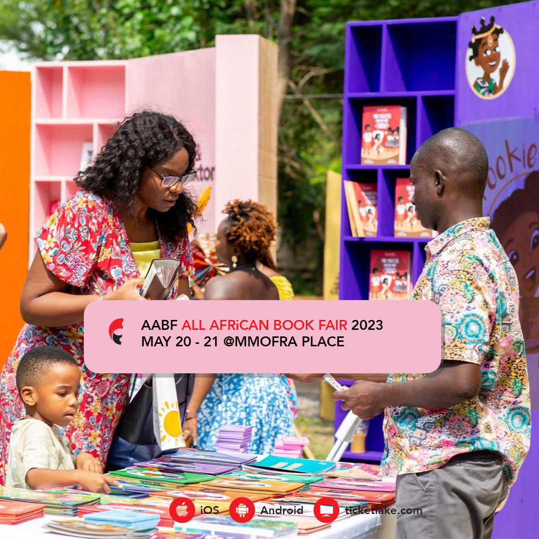 @allafricanbookfair brings you the ALL AFRiCAN BOOK FAIR 2023, packed with exciting sub-events, vendors and unlimited books from the continent for book lovers.  Get your FREE PASS on ticketlake.com Download the TICKETLAKE APP on iOS and Android. #events