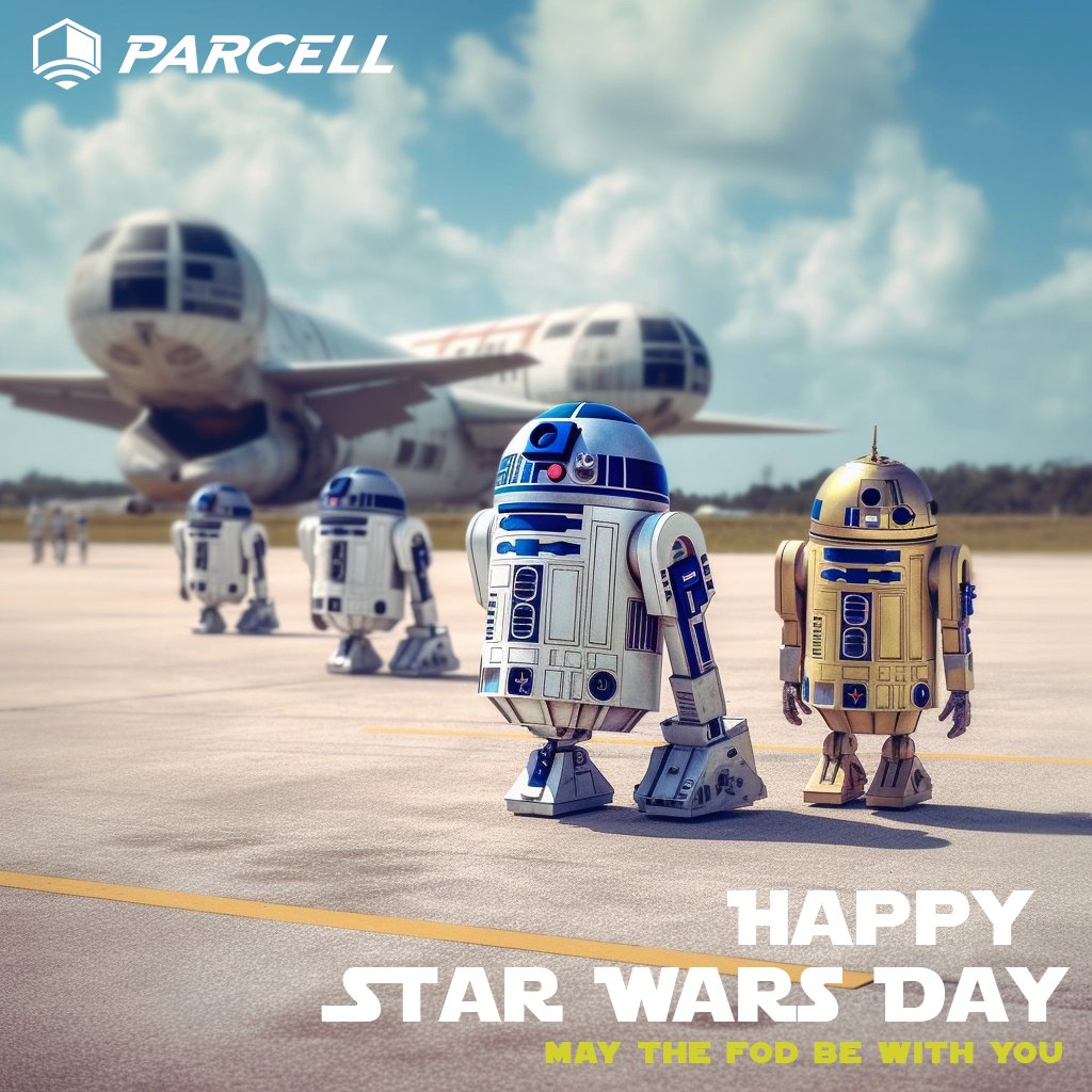 ParcellPlus's tweet photo. Wishing a Happy Star Wars Day to all, but especially the @usairforce maintainers keeping planes in the air and FOD off the ground. @airforcerso https://t.co/jsKEmDdJVO