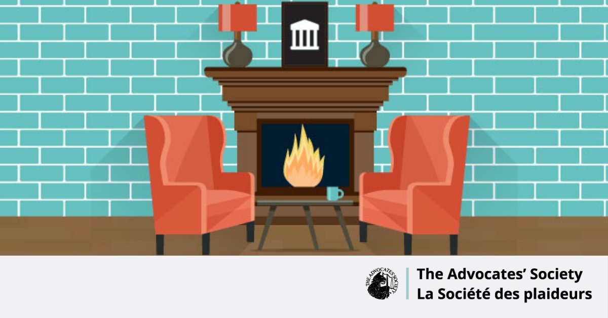 Advocates_Soc's tweet image. Join us from the comfort of your office or couch this Monday! Hear from The Hon. Nicholas McHaffie of Federal Court at our virtual Fireside Chat hosted by the Administrative &amp;amp; Regulatory PG. Register: ow.ly/ygPQ50OghlI