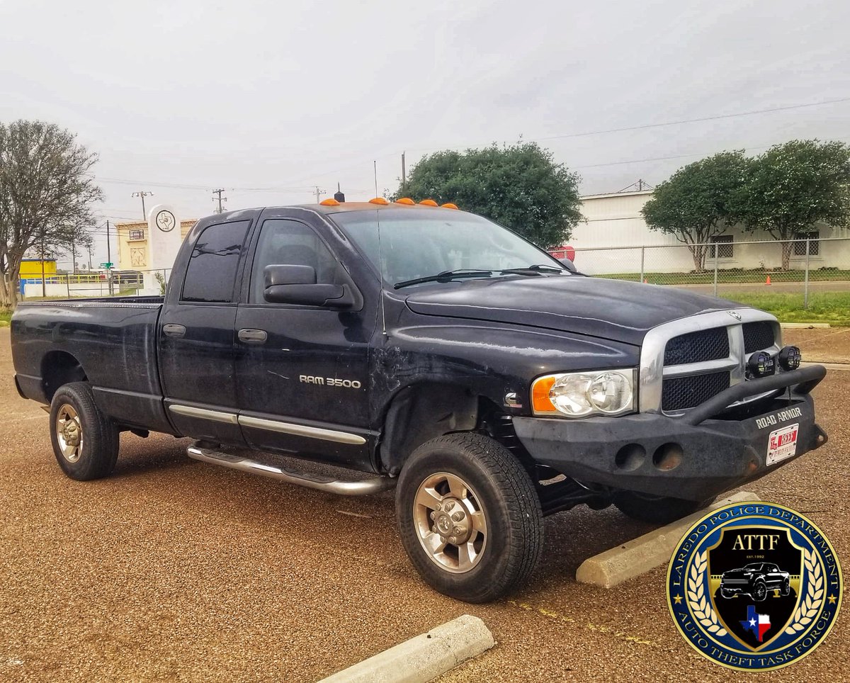 LaredoATTF's tweet photo. Another recovery at 68-A #inspections. ๐
Reported less than a month ago out of Louisiana, this pick- up truck was #stolenrecovered by our #autothefttaskforce this morning.
#policework #stolen #recovered #LaredoPD https://t.co/1JEYShdI9v