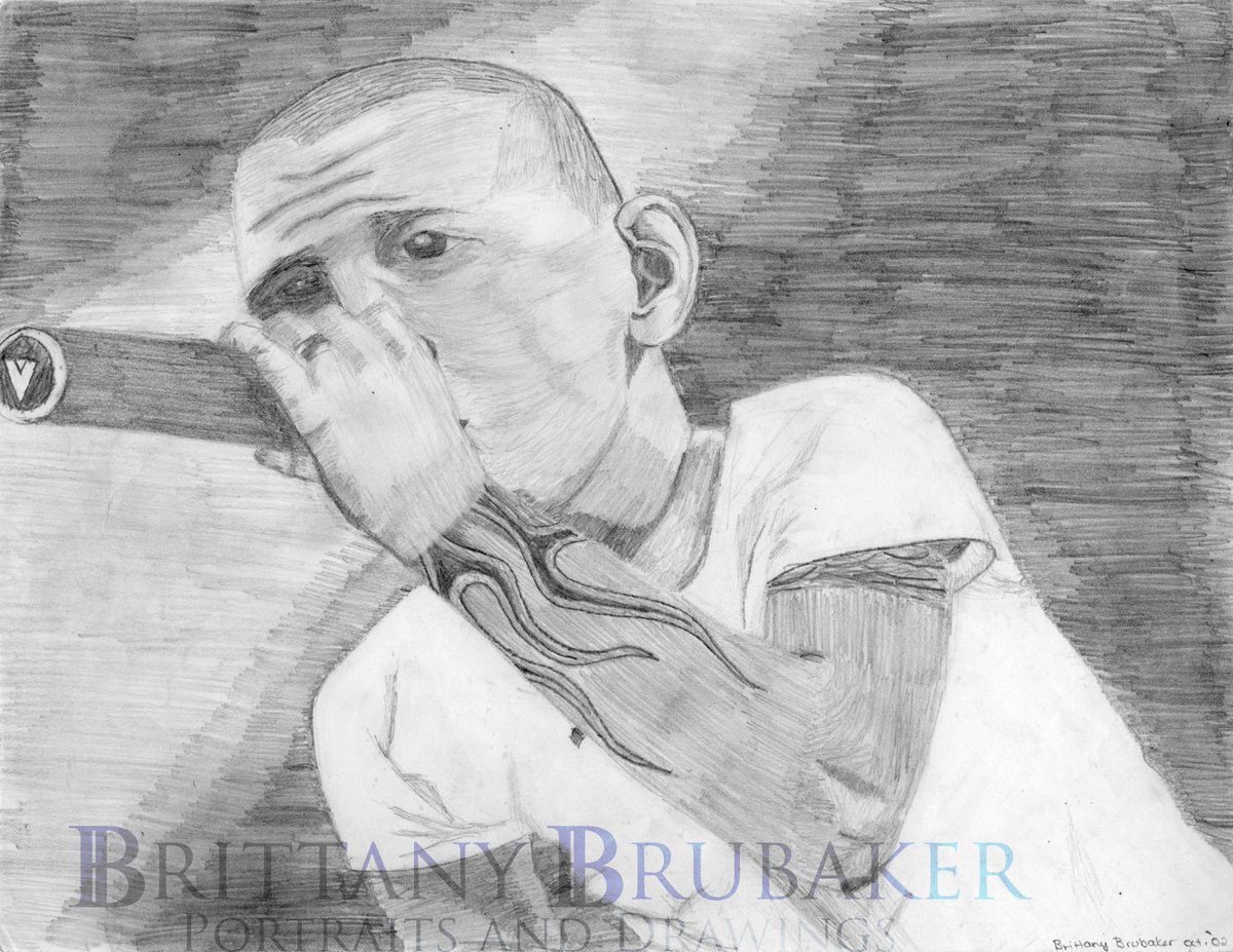 BMBrubaker's tweet photo. 2nd: drawn 21 years ago on printer paper w non-art pencils. 1st: drawn on Bristol paper w ball point pens & Staedtler pencils
#bmbrubaker #chesterbennington #linkinpark #meteora20 #hybridtheory #lplive #lpfamily #handdrawn #ballpointpenart #comparison #microphone #singer #growth https://t.co/pf05n33XZj