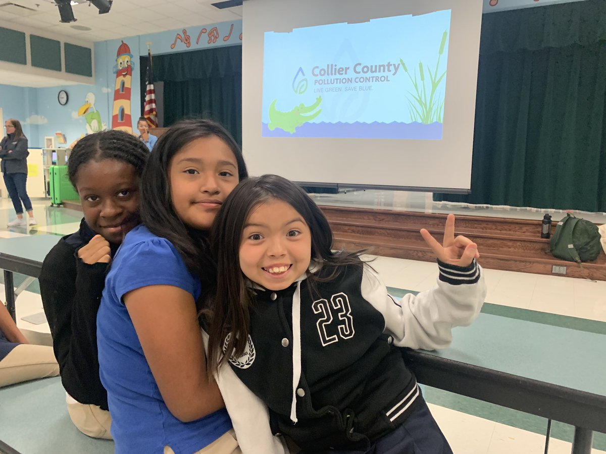 Mrs_Eble's tweet photo. Today our @hceotters learned so much about water and pollution control. Thank you @CollierGov for the presentation and hands on activity! https://t.co/Z0LnriZrWH
