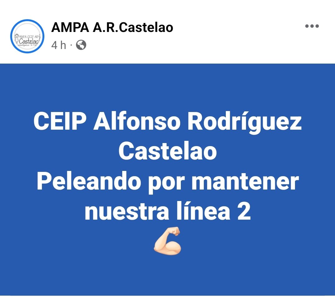 Noelia_posse's tweet photo. La @ComunidadMadrid recorta una línea de Educación Infantil de 3 años sin informar previamente al CEIP Alfonso Rodríguez Castelao.

Un nuevo recorte en educación que supone:
- La eliminación de docentes y aulas.
- La pérdida de recursos.
- Y perjudica la conciliación familiar.
🧵 https://t.co/W0x08gUB2d