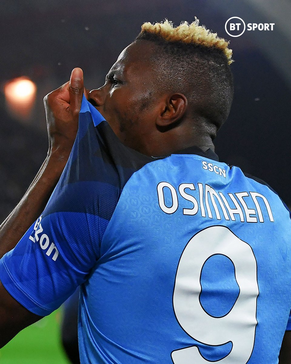 footballontnt's tweet photo. Victor Osimhen has broken Samuel Eto's record to become the African player with the most Serie A goals scored in a single season 🇳🇬 https://t.co/Ly5Kw3ycns