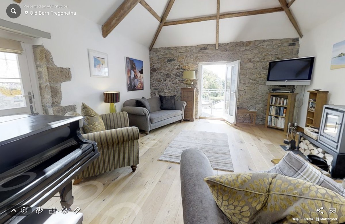 If you fancy visiting us, & Cornwall, this year just pop over & check out all the available dates we have on our website & book today! Why not step inside & take a look around the place first, we think you’ll like it!👉🏼 my.matterport.com/show/?m=9AzpNf…

#cornwall #staycation #3dtour