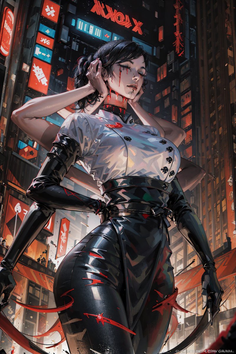 summoningclowns's tweet image. Falling is a closet clown girl I can smell it

#fallingdevil #chainsawman #AIart