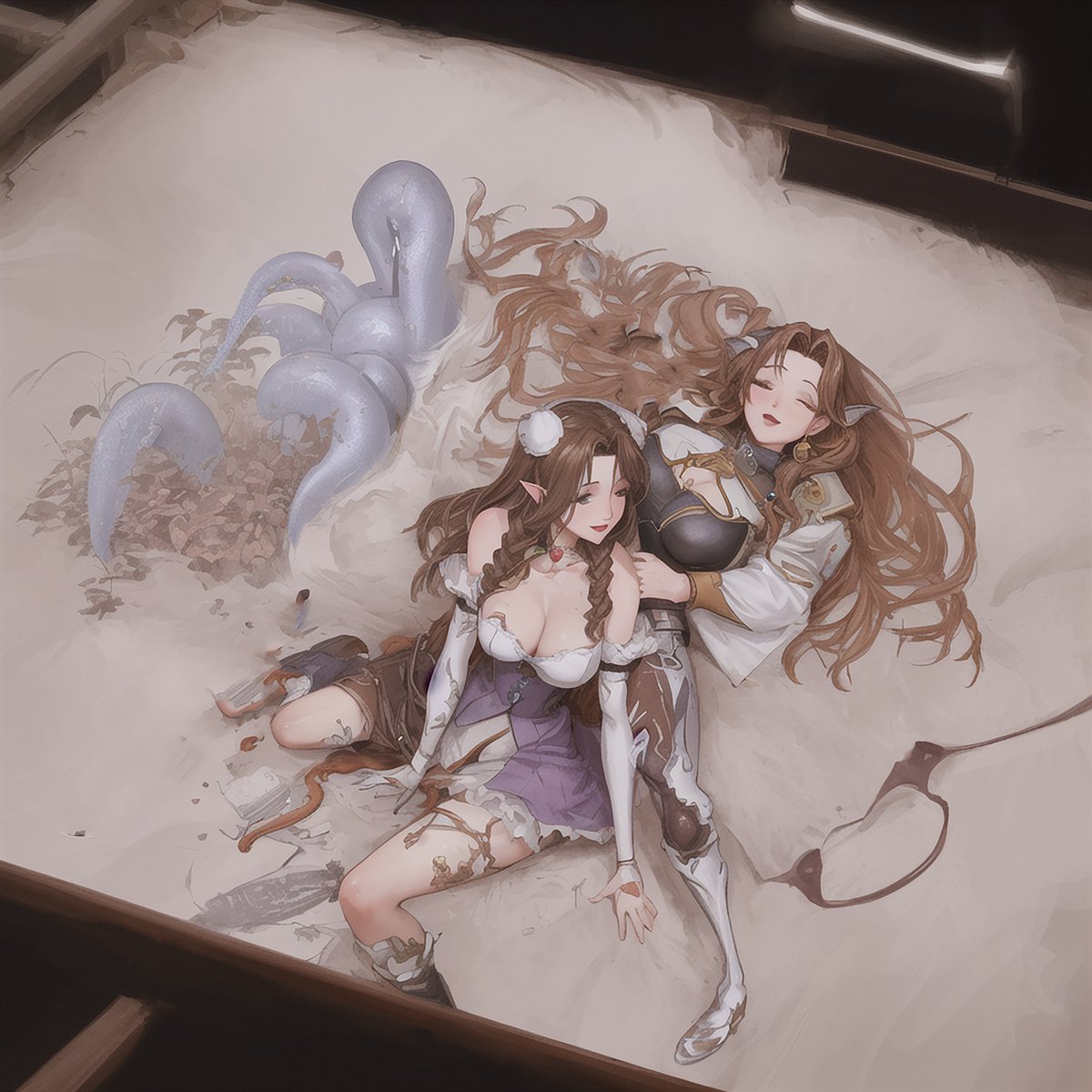 HongDwang's tweet photo. Tentacle diffusion https://t.co/yrLFjyN9Sj