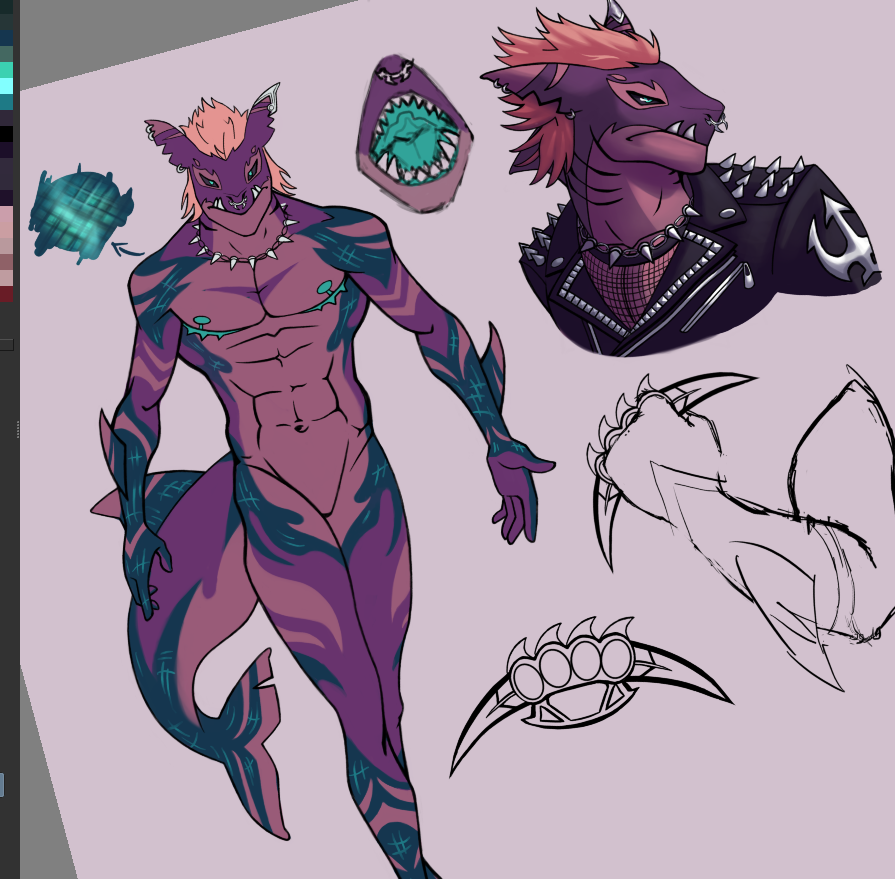 spikelordp's tweet photo. Resuming this design that was left behind and improving some stuff https://t.co/Pb1OpgZWzQ
