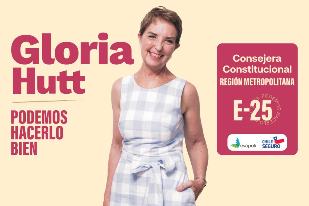 Para mí este 7 de Mayo voto <a href="/GloriaHutt/">Gloria Hutt Hesse</a> y punto....
La verdad es una gran mujer, excelente candidata, tiene buenos conceptos en politica eso se agradece mucho.
