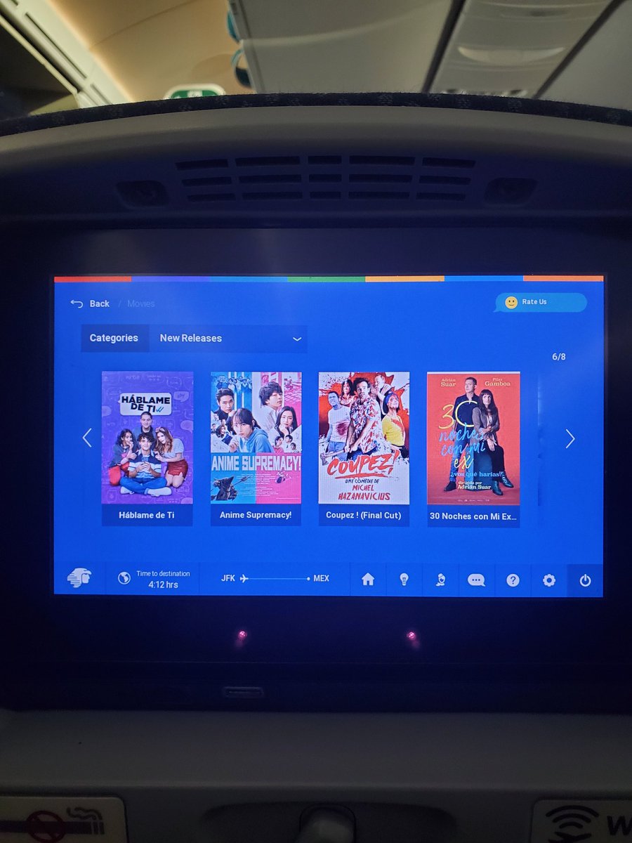 KennethBracho's tweet photo. Volando a México ✈️ y me encuentro con la opera prima de @redwardco en la selección de películas, por fin se me va a hacer verla 🙌 #HablameDeTi https://t.co/QBqEIlnQ2O