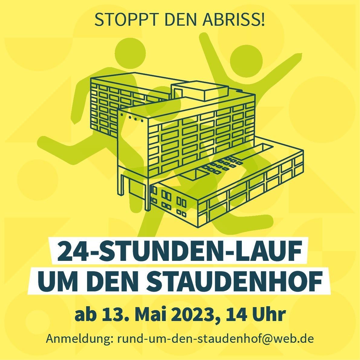 1-2 Runden schafft jedeR. Auch mit Gehen, Skaten oder mit dem Rolli läuft's sich auch. Also: Schickt eine Mail und seid dabei!