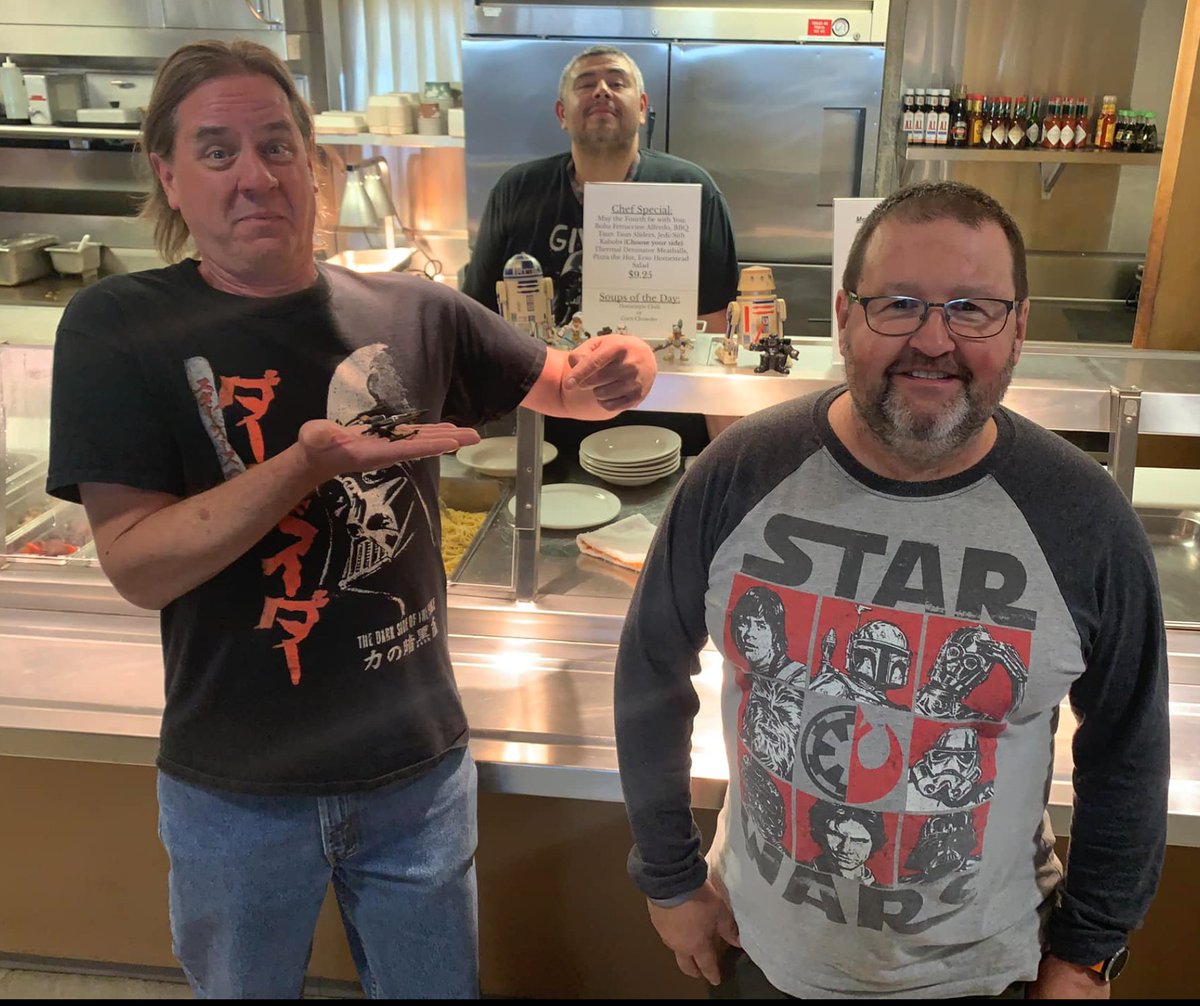 COMETMetEd's tweet photo. May the 4th be with you from the National Center for Atmospheric Research cafeteria. Spot the Star Wars menu if you can!
#MayThe4thBeWithYou #MetEd https://t.co/KiYy5Sdl1N