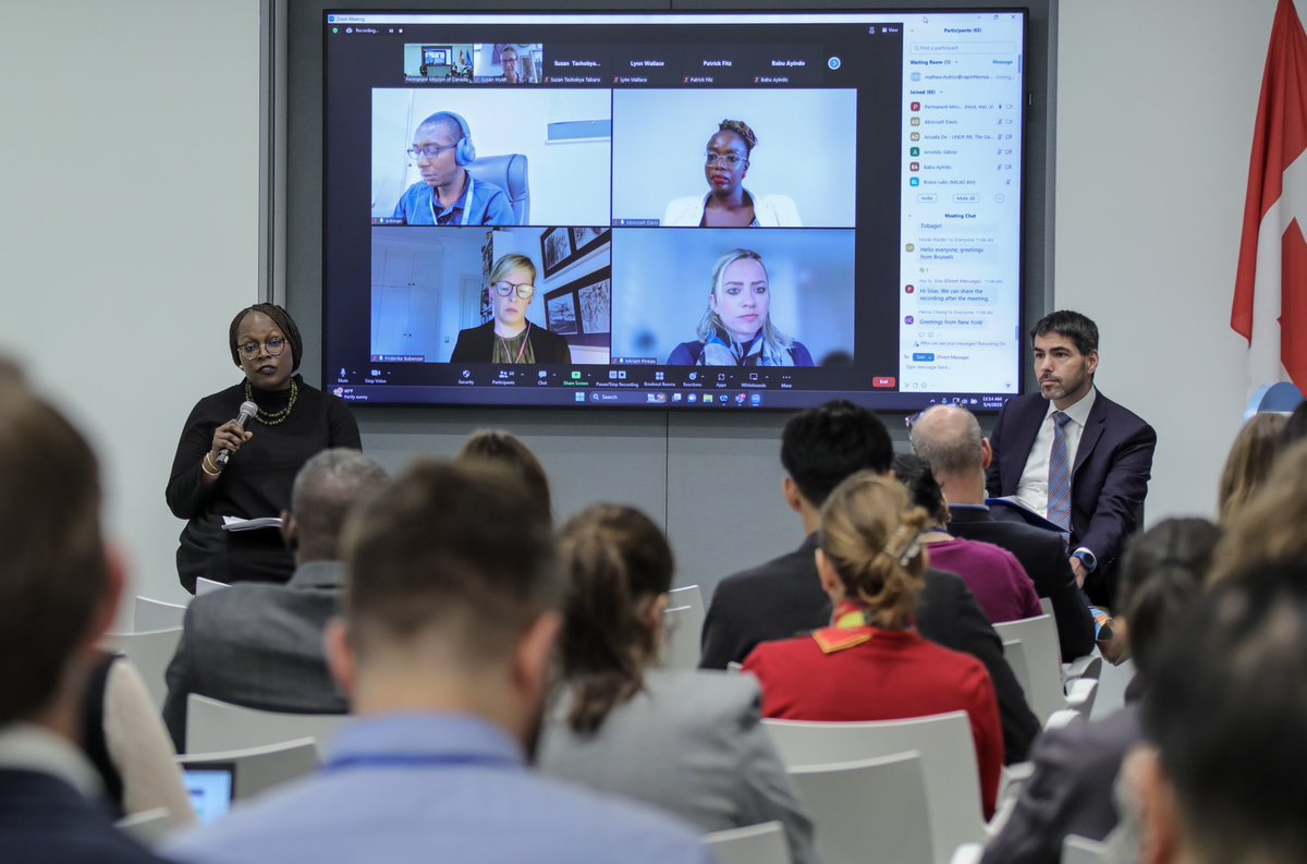 CanadaUN's tweet photo. Integration requires: partnerships &amp; coordination, support for research &amp; practice, localized approaches, &amp; long-term investment.

3/3 https://t.co/ocpi6qwzeg