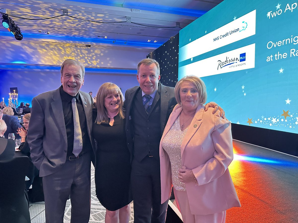 150 years of service recognised at the #ggcawards. Well, 180 if you add me. Amazing. A privilege to meet them. #ggcawards <a href="/NHSGGC/">NHS Greater Glasgow and Clyde</a>