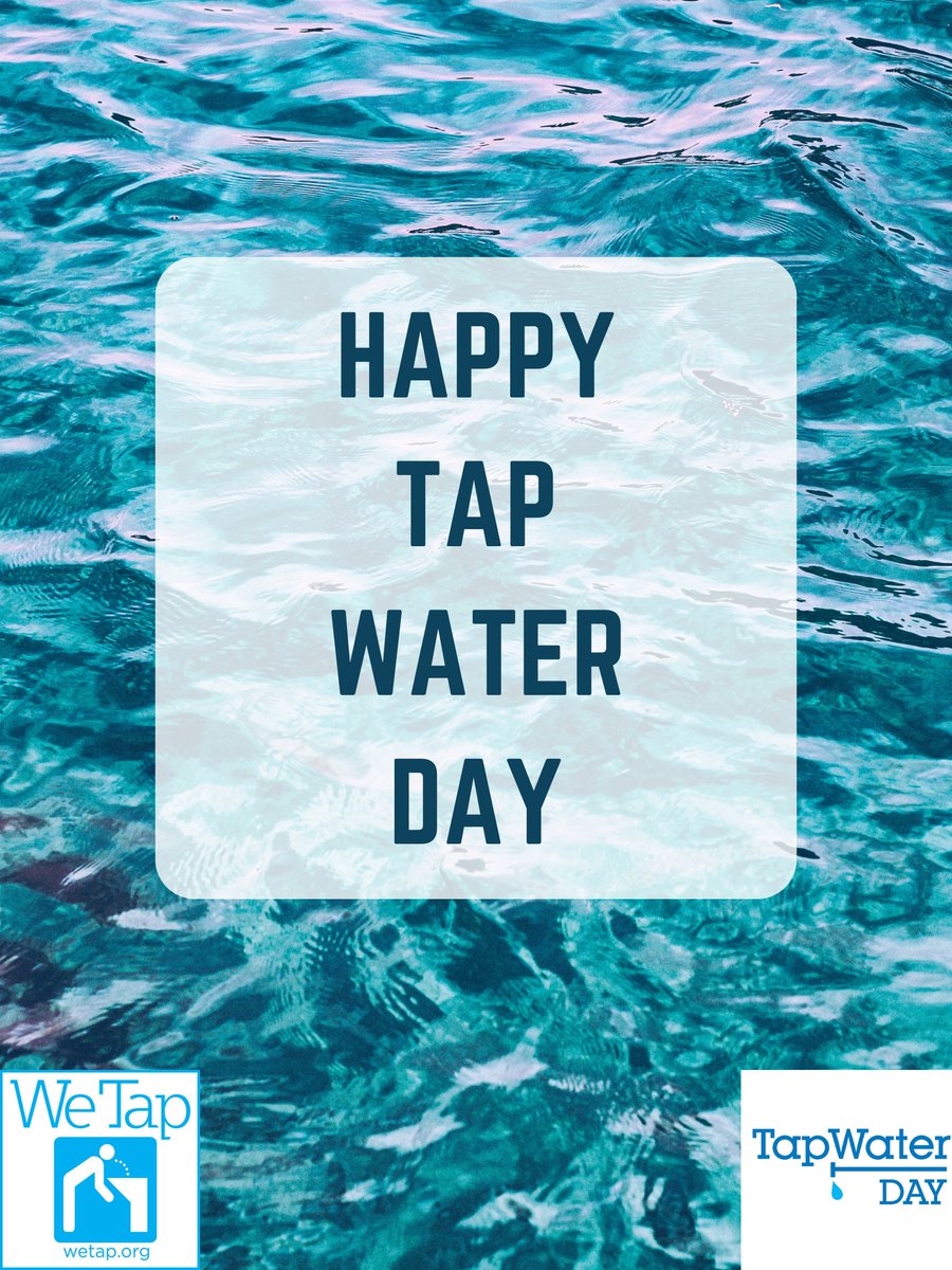 WeTap1's tweet photo. Happy Tap Water Day! #TapWaterDay2023 #WeTap #TheFountainsofCalifornia #PublicDrinkingWaterFountains
💦💦💦💦💦💦💦
Celebrate our #PublicDrinkingWater
it’s precious and delicious !
#TapWaterisLife #TapWaterDay https://t.co/CCl8wYpWZz
