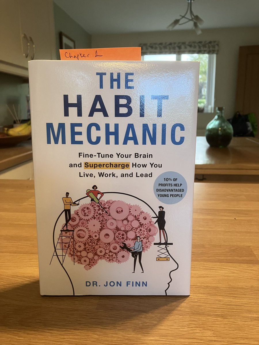 HemoPaul's tweet photo. Thanks to Jon Finn @TougherMinds for this gem of a book. On next weeks agenda #thehabitmechanic https://t.co/tsAXXwr9ey
