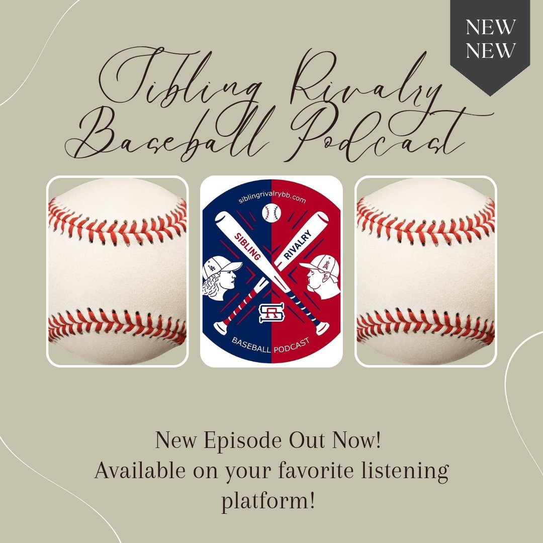 SIBLINGRIVLRYBB's tweet photo. New Episode Alert - listen now on your favorite listening platform! #Dodgers, #Angels, #Aroundbaseball and the #wheelofIL plus we take a look at #NCAABaseball as the road to Omaha begins. #MaddononSRBB #swingaway @IBWAA https://t.co/8ubux4gvBz