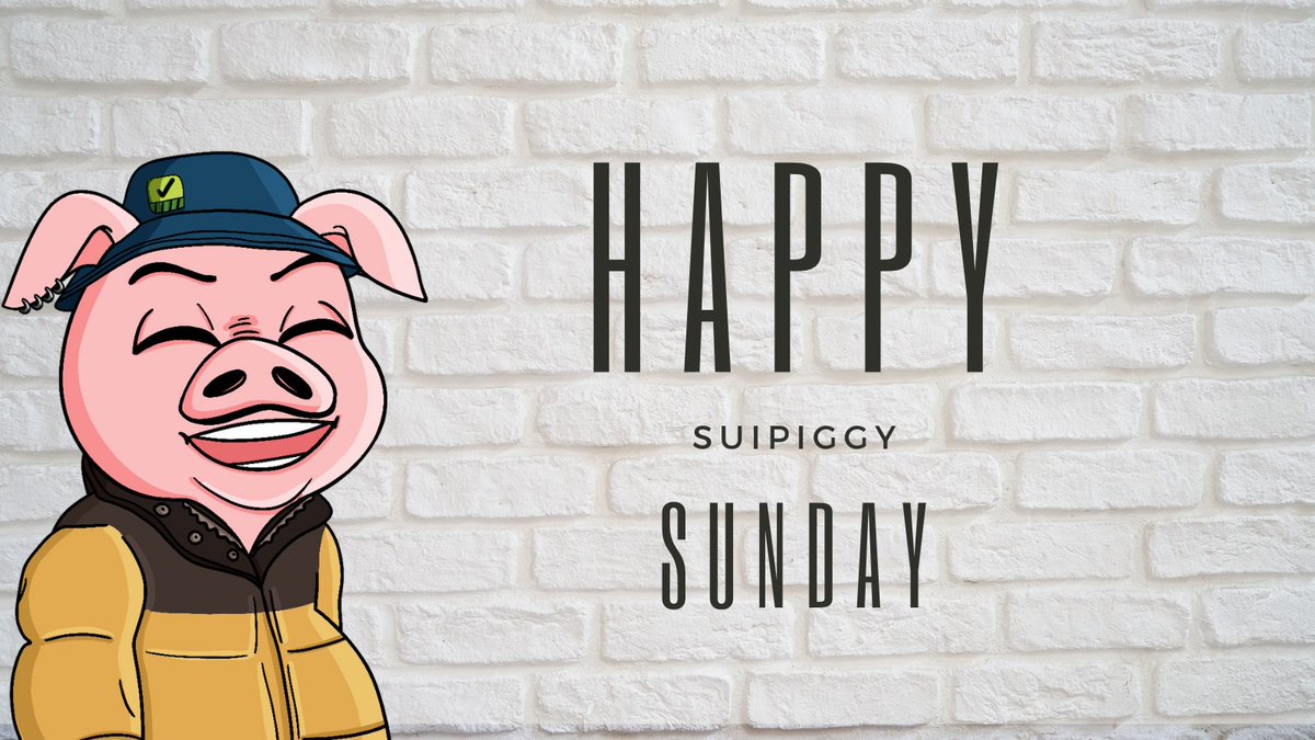🌈 Happy Sunday, SuiPiggy community! 

Let's take a moment to appreciate the beauty and diversity of our magical ecosystem. 

Share your favorite SuiPiggy moments and memories with us! 

#SuiPiggy #SundayFunday #NFTCommunity