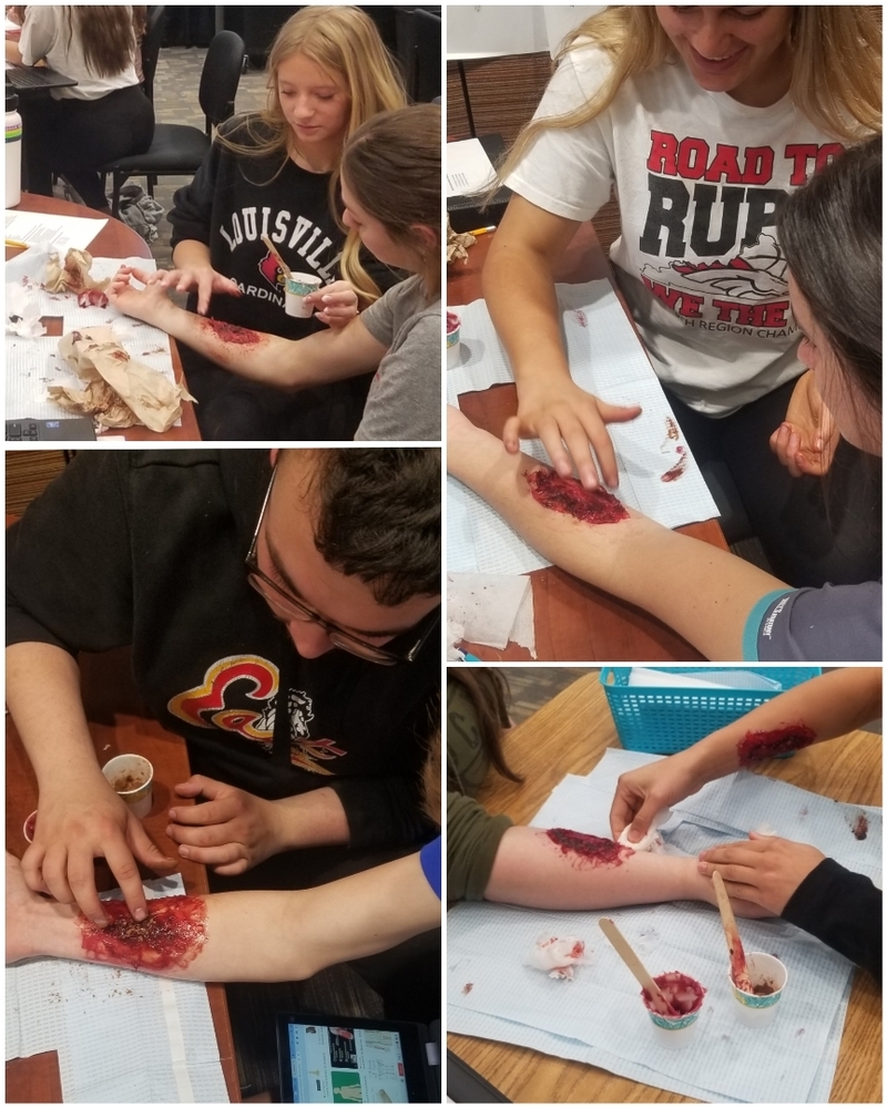 BullittATC's tweet photo. PHS Students at BEHS learning Wound Care! https://t.co/iqPPttQv2G https://t.co/YaKj4ciN5A