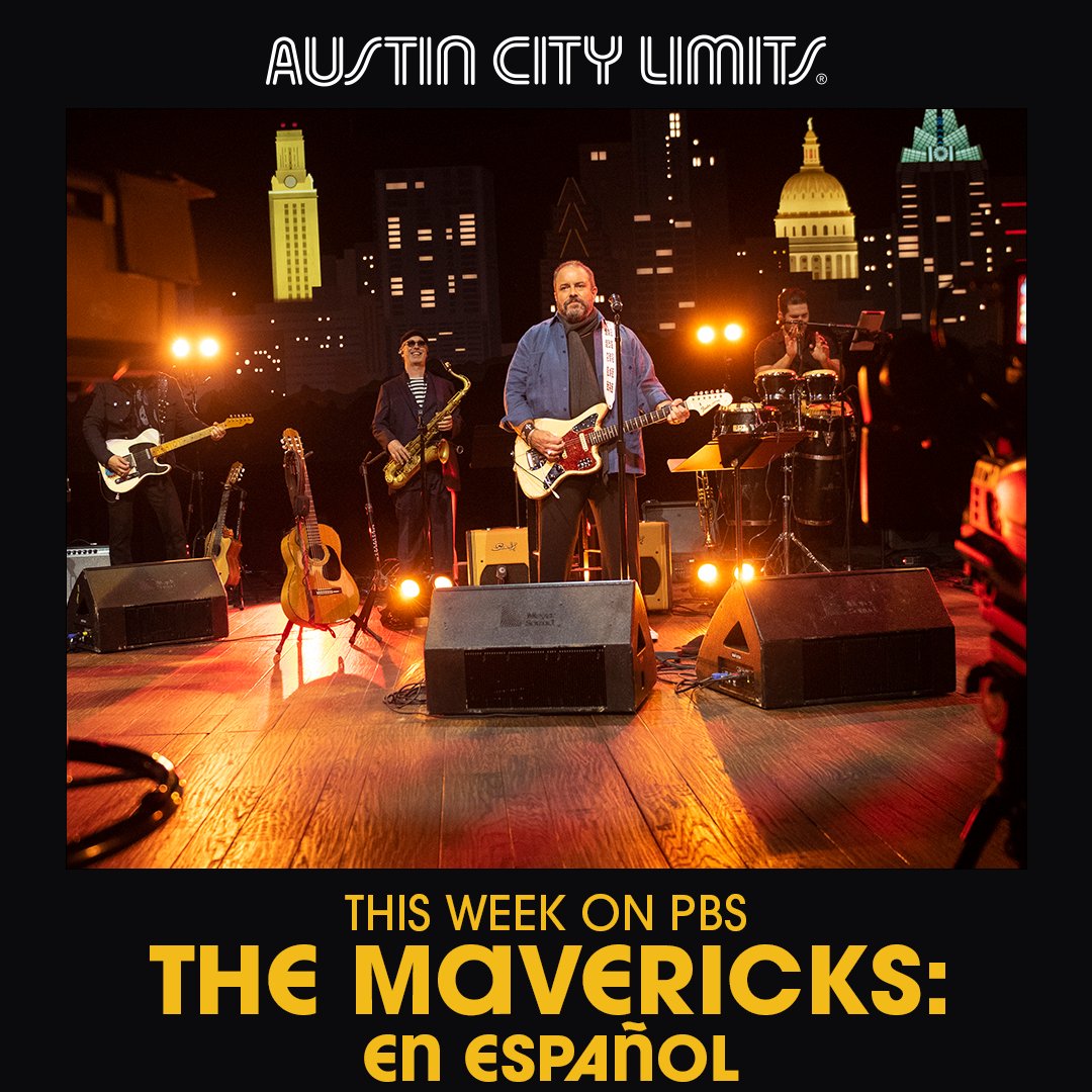 Watch The Mavericks: En Español this week on Austin City Limits.⁠
Thrill to an hour featuring <a href="/MavericksMusic/">The Mavericks</a>, performing hits and songs from their acclaimed all-Spanish album En Español. ⁠
Watch on your local <a href="/PBS/">PBS</a> station or stream beginning Sunday at pbs.org/austincitylimi…