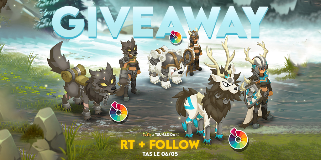 Tsunadida's tweet photo. 🎁Giveawaaaay 🎁

Tente de gagner ce magnifique pack Albuera ! Cet incroyable TAS aura lieu le 06/05 🤩

RT + Follow @Tsunadida pour participer 💚

Merci @DOFUSfr https://t.co/IQkN10jbCS