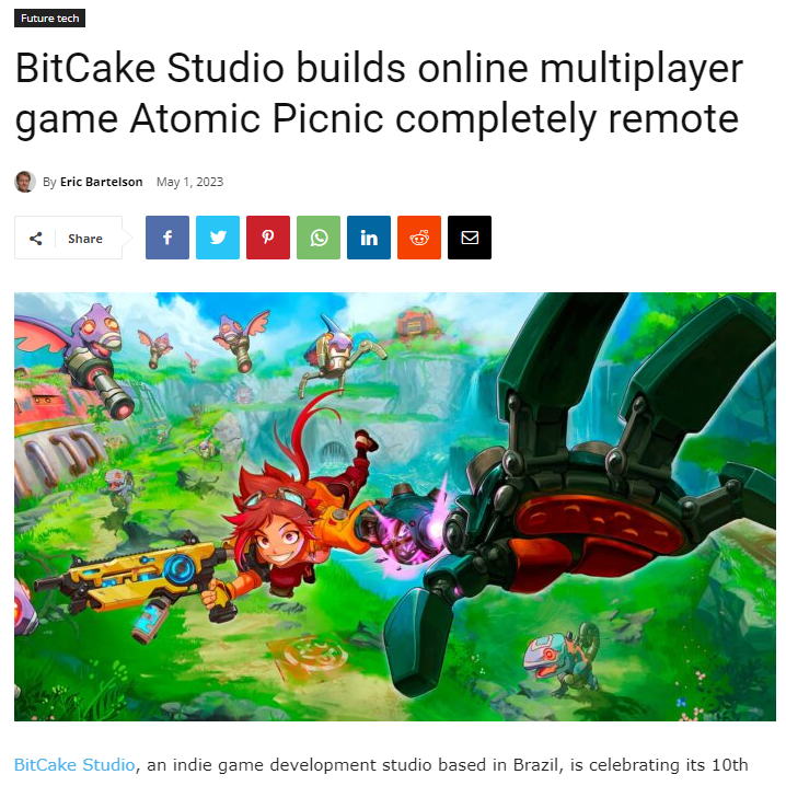 BitCake Studio builds online multiplayer game Atomic Picnic completely  remote - PreMortem Games