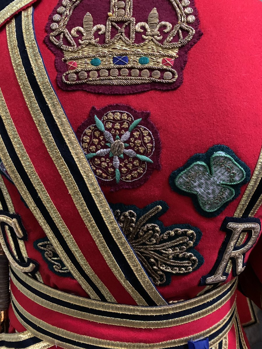 bishopnorwich's tweet photo. Some wonderful clothes at the. Coronation dress rehearsal today - Solomon Islands, New Zealand/Aotearoa, Scottish Company of Archers, Beefeaters’ new uniform. https://t.co/SnDVQFtoph