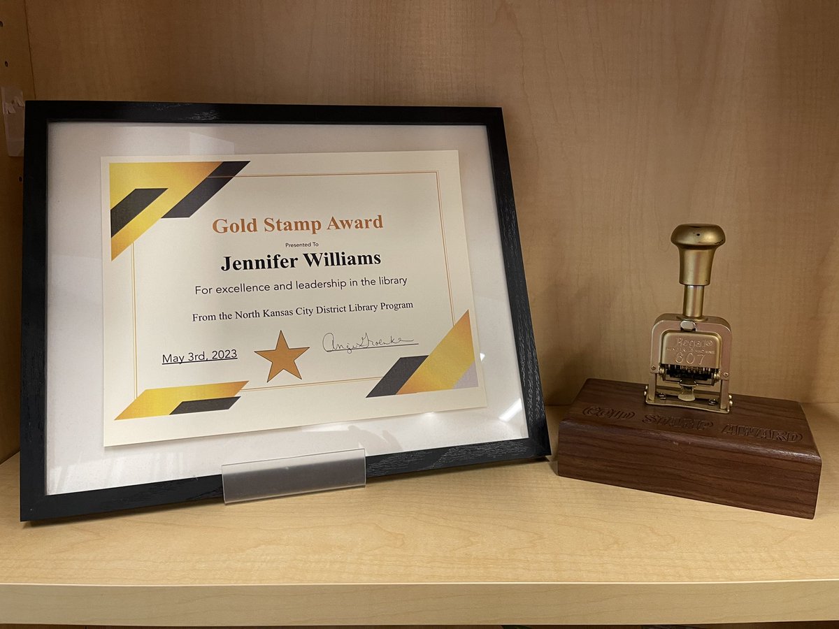 Davidson Elementary (@davidsoncomets) on Twitter photo We hit the jackpot with our amazing media specialist <a href="/williamsrus5/">Jennifer Williams</a> and her peers agree! Congratulations on receiving the The Gold Stamp Award for Excellence and Leadership in the library! <a href="/NKCSchools/">NKC Schools</a> <a href="/AndreaStauch/">Andrea Stauch</a> We hit the jackpot with our amazing media specialist <a href="/williamsrus5/">Jennifer Williams</a> and her peers agree! Congratulations on receiving the The Gold Stamp Award for Excellence and Leadership in the library! <a href="/NKCSchools/">NKC Schools</a> <a href="/AndreaStauch/">Andrea Stauch</a>