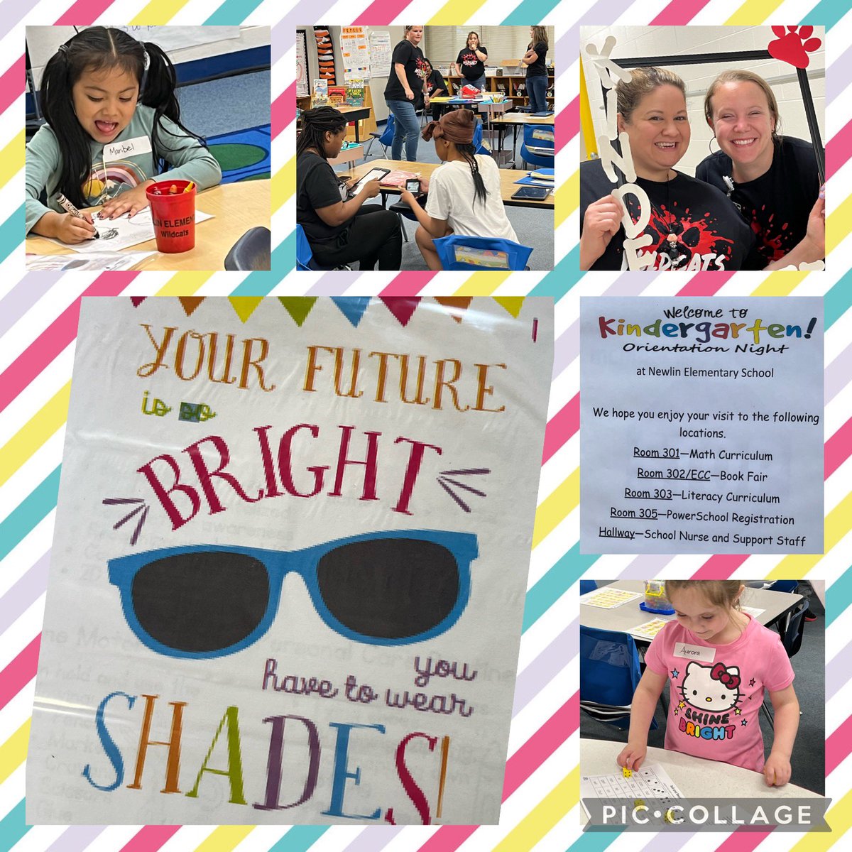 Welcoming our future Newlin Wildcats today from 4-6 <a href="/ABSSPublic/">Alamance-Burlington School System</a> Your future is so BRIGHT!😎 #OneTeamOneDream <a href="/erfogleman/">Elizabeth Fogleman</a>