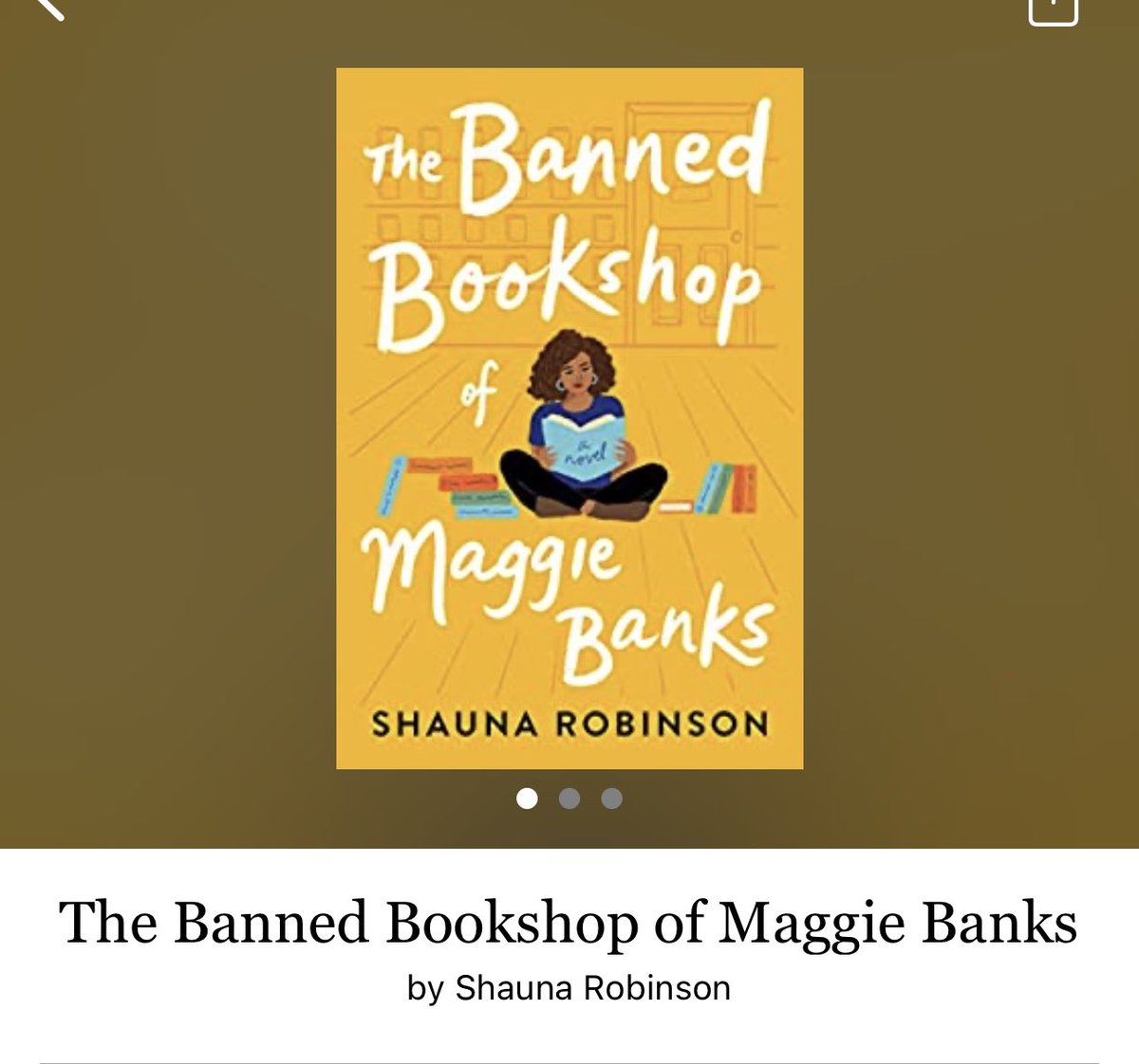 The Banned Bookshop of Maggie Banks by Shauna Robinson 

#TheBannedBookshopOfMaggieBanks by #ShaunaRobinson #4755 #35chapters #336pages #march2023 #298of400 #audiobook #4for1 #9hourAudiobook #clearingoffreadingshelves #whatsNext #readitquick