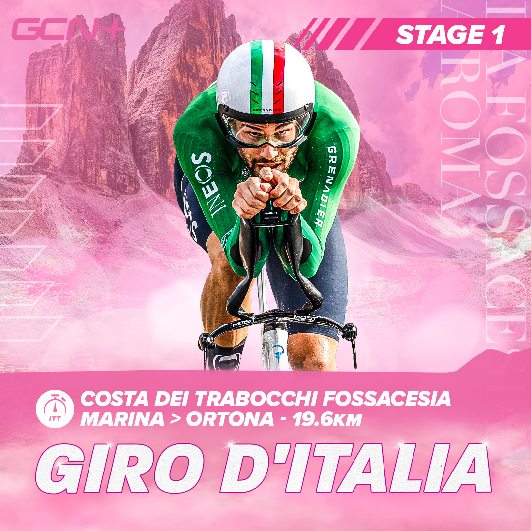 GCN Racing on Twitter "Giro Stage 1 Fossacesia > Ortona (ITT) (19