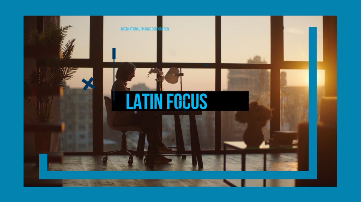 📺The second episode of #IFCLatinFocus is now available!

Bancamía’s CEO, Viviana Araque Mendoza, tells us how a visit to a bank when she was a child inspired her career in the financial system, now leading the first microfinance bank created in #Colombia: wrld.bg/PiGB50OeatS