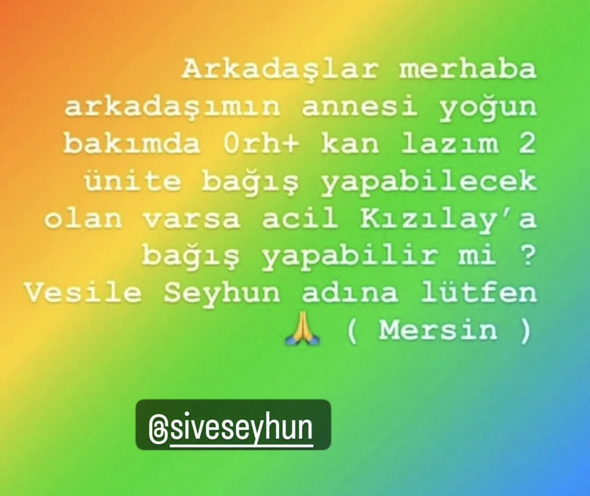 avmahce's tweet photo. @ahbapacil 0Rh + acil kana ihtiyaç var iletişim: Şive Seyhun 0 (535) 984 80 84 https://t.co/C9zvsXQsgt