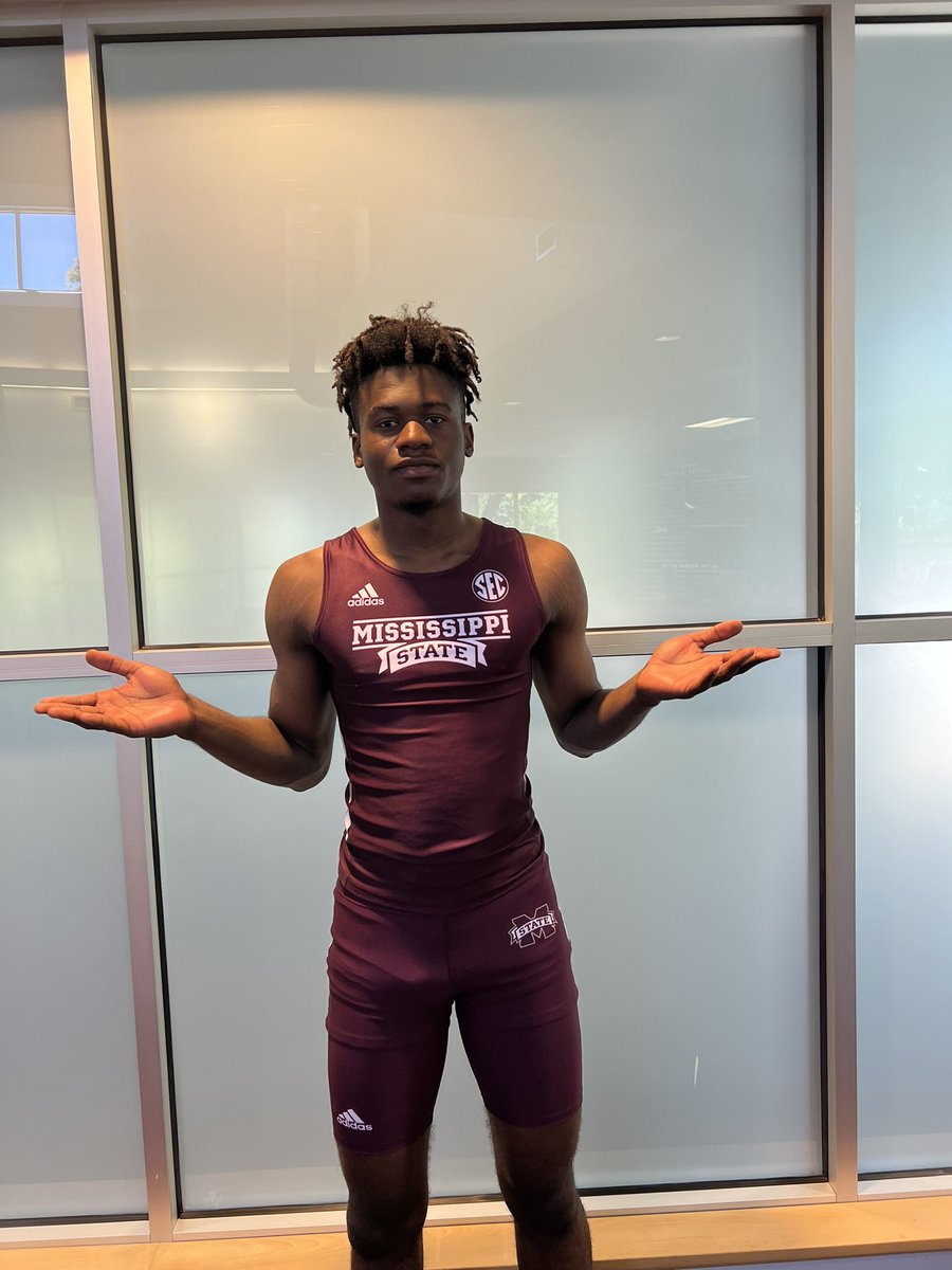 isaac_narri's tweet photo. Had a amazing official visit at Mississippi state University! 
Thank you coach @HornAthletics for having me! @coach_najarro @CoachSkinz #HailState #SEC (Top 2 coming soon) https://t.co/qk2HTv1yOQ