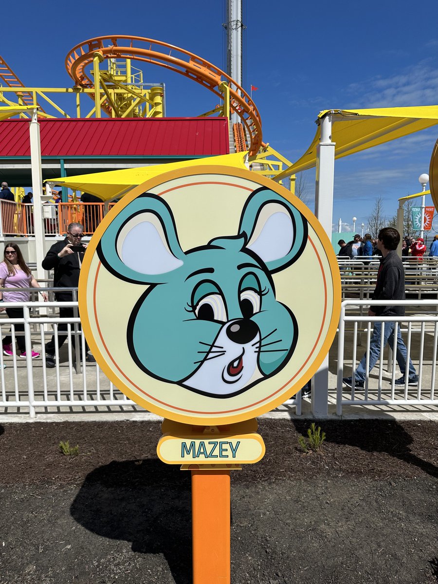 The mice of Wild Mouse! 

#CedarPoint #TheBoardwalkCP