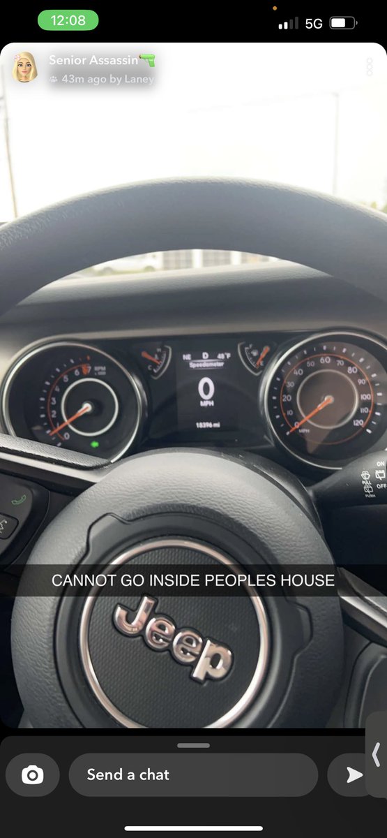 ❗️AG SENIOR ASSASSIN ❗️
**not affiliated with the school*
⁃ADD: @laney_marie99 on SNAPCHAT &amp; JOIN THE STORY
⁃2 PEOPLE FOR TEAM
⁃$10 PER TEAM
⁃MONEY IS DUE TOMORROW (5/5/23) AT THE HIGH SCHOOL— give it to LANEY WILSON
⁃HERE ARE THE RULES: