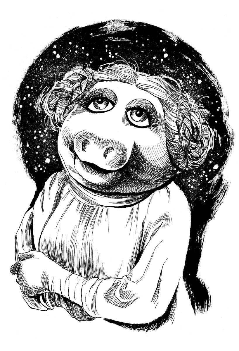 b3nn3tt's tweet photo. You know what day it is. #MayThe4thBeWithYou #muppets #StarWars https://t.co/Q1SlETzUJi