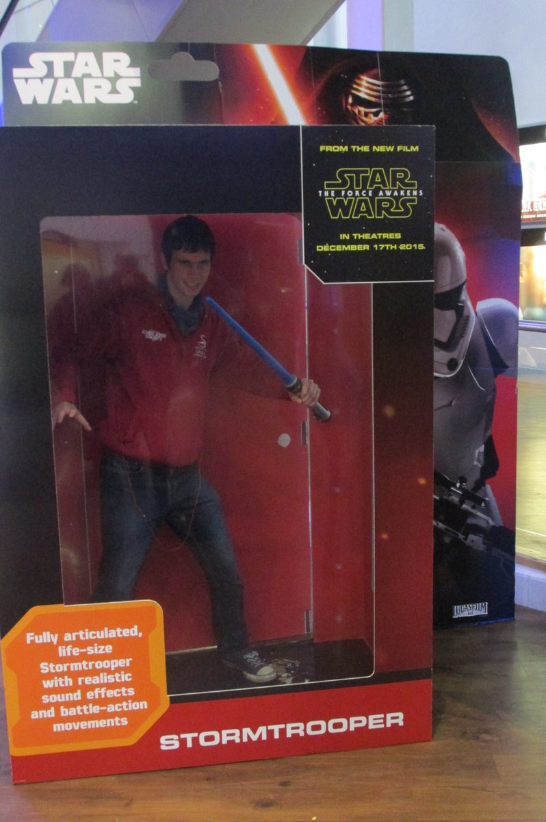 Photos at <a href="/ODEONCinemas/">ODEON</a> from <a href="/starwars/">Star Wars</a> Episode 7: The Force Awakens in 2015.
<a href="/StarWarsUK/">Star Wars UK</a> 
#StarWarsDay #Jedi #MayThe4thBeWithYou #MayTheFourthBeWithYou #MayThe4th #StarWars #TheForce