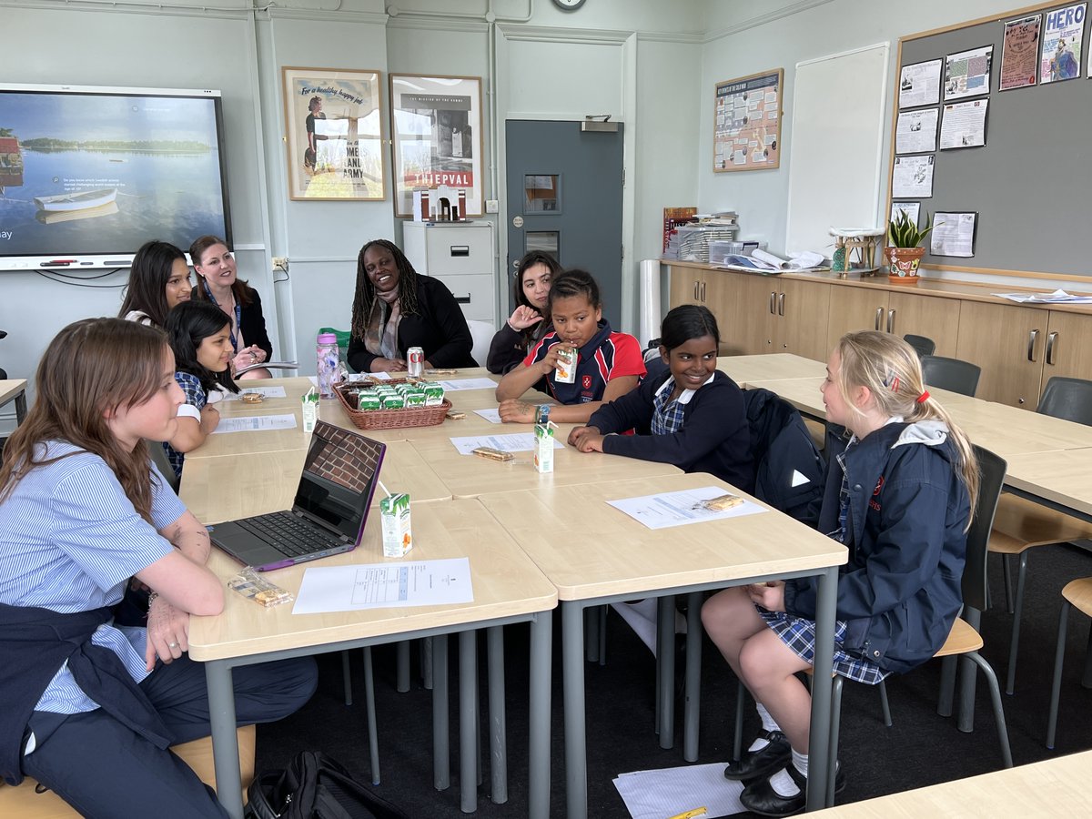 nhehs's tweet photo. Junior &amp; Senior School students were bursting with ideas at our School Diversity Council today! 
They discussed:
✅Feedback on @gdst Undivided Survey 
✅Actions since our last meeting 
✅Looking ahead to our Cultural Celebration Week in July! #Collaboration #Diversity #Inclusion https://t.co/4kohNXWgK3