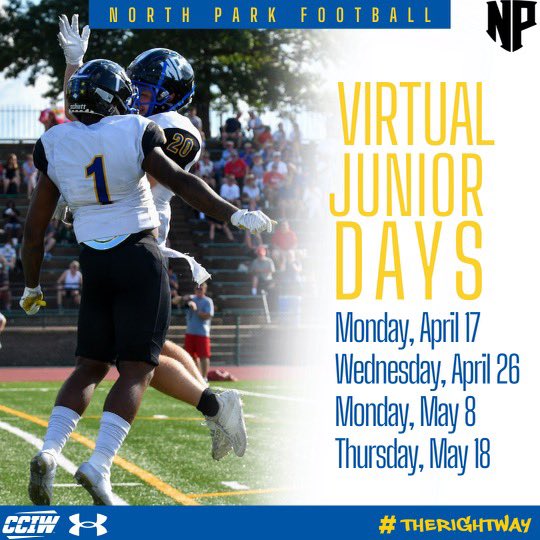 saint_mckenzie's tweet photo. Thank you @NPUFootball for the Virtual Junior Day invite https://t.co/GclEuPhvQv